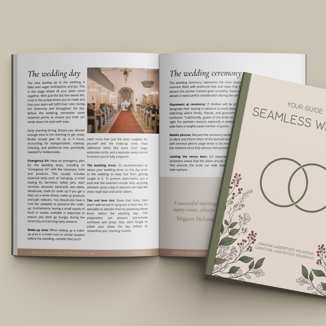 Seamless wedding hard cover edition 